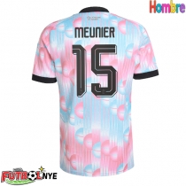 Camiseta Bélgica Thomas Meunier #15 Visitante Equipación Mundial 2026 manga corta